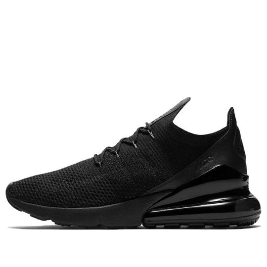 Nike Air Max 270 Flyknit Triple Black AO1023 005 SneakerSouqq