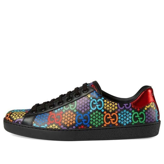 Gucci Ace GG Supreme Low 'Psychedelic - Black' 610085-H2020-1110