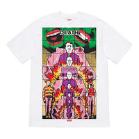 Supreme SS19 Gilbert George DEATH White Tee SUP-SS19-534