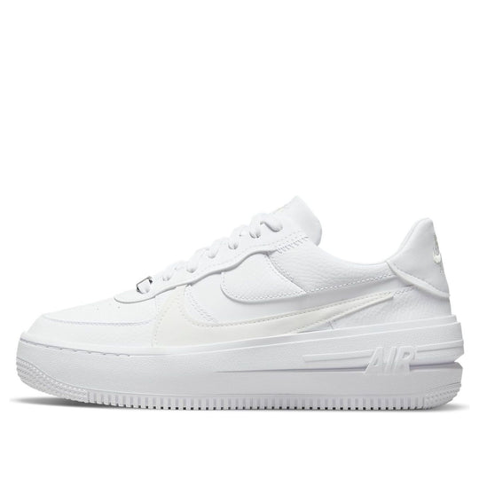 (WMNS) Nike Air Force 1 PLT.AF.ORM 'Triple White' DJ9946-100