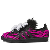 adidas Campus 80s x Jeremy Scott x 'Bones - Pink Zebra' HQ4494