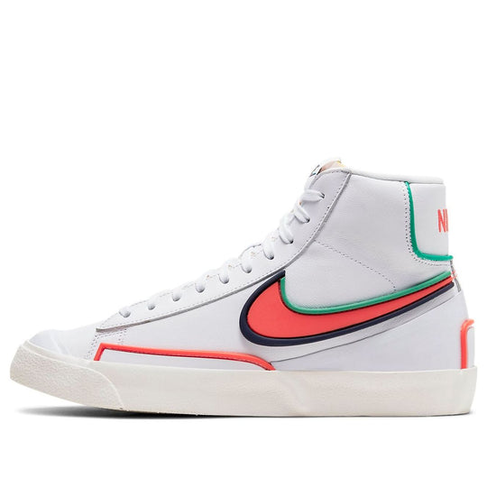 (WMNS) Nike Blazer Mid '77 'Infinite White Crimson' DC1746-103