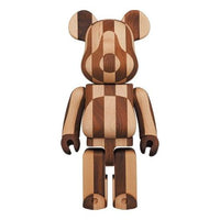 BE@RBRICK Longindinal Chess Brown 400% LONGINDINAL-CHESS