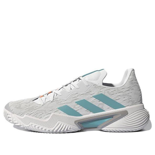 (WMNS) adidas Barricade Wear-resistant Non-Slip Tennis Shoe Gray Blue GX6417