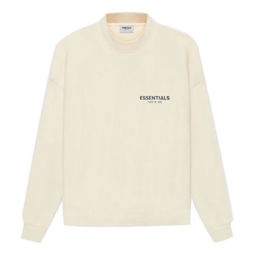 Fear of God Essentials SS21 Pull-Over Mockneck Buttercream FOG-SS21-555