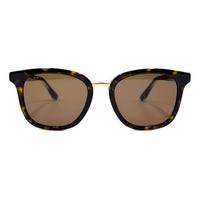 Gucci Classic Webbing Series travel Version square frame Sunglasses Tortoiseshell Color GG0851SK-003