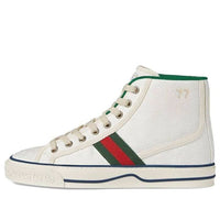 (WMNS) Gucci Tennis 1977 High 'White Mini GG' 627838-99WM0-9074