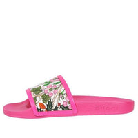 (WMNS) Gucci Pursuit Pool Slide 'Pink Floral' 551440-9ZI40-9095