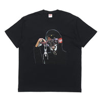 Supreme Week 0 Creeper Tee Pattern Printing Short Sleeve Unisex Black SUP-SS19-227