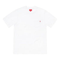 Supreme SS20 Week 1 S/S Pocket Tee Basic Short Sleeve Unisex White SUP-SS20-139