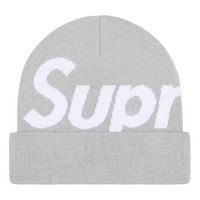 Supreme Big Logo Beanie 'Grey' SUP-FW23-2435