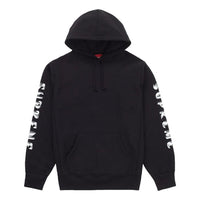 Supreme FW18 Gradient Sleeve Hooded Sweatshirt Black SUP-FW18-850