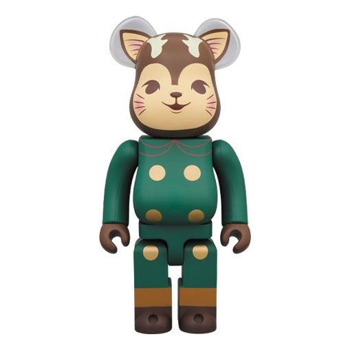 BE@RBRICK MORRIS Bear 400% 'Brown Green' BEARBRICK3501