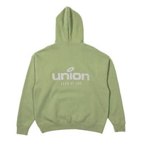 Fear of God Essentials FW21 Vintage Hoodie x Union LA 'Green' FOG-FW21-094