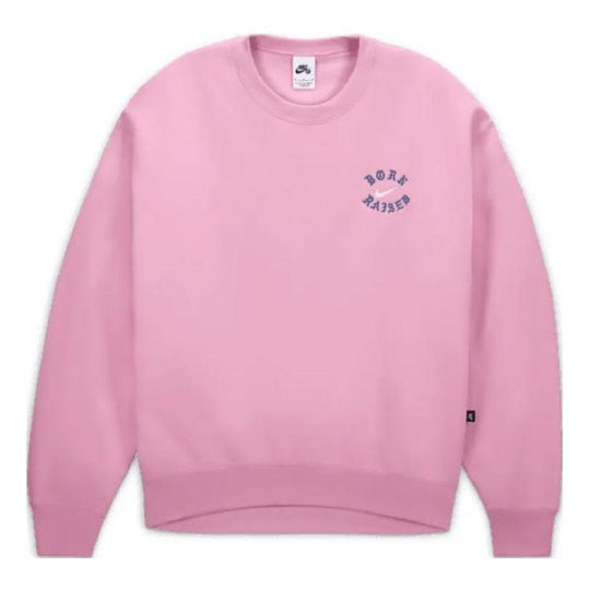 Nike SB Born X Raised Crewneck Sweatshirt 'Pink' DX4270-629