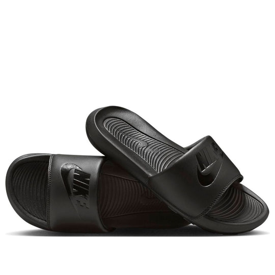 (WMNS) Nike Victori One Slide 'Triple Black' CN9677-004