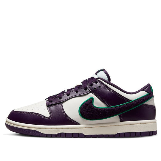 Nike Dunk Low 'Chenille Swoosh - Grand Purple' DQ7683-100