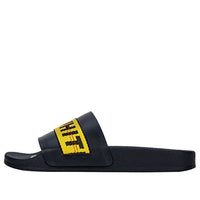 Off-White Industrial Sliders 'Black Yellow' F/W 2019 OMIA088E19C220521060