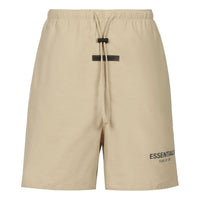 Fear of God Essentials FW21 Volley Shorts Beige FOG-FW21-122