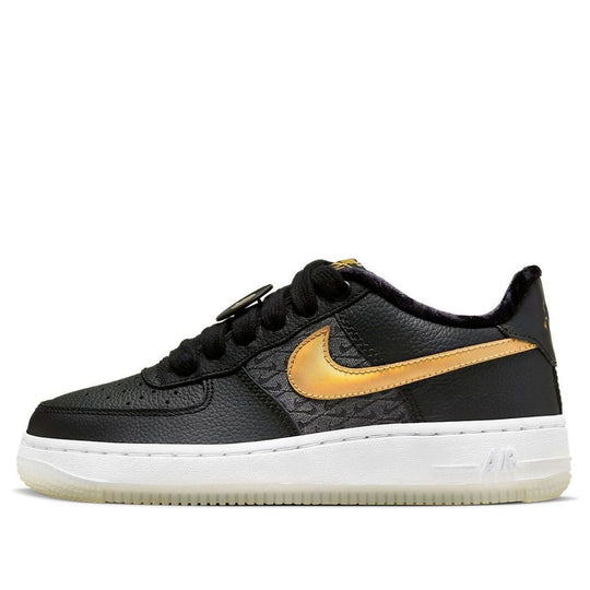 (GS) Nike Air Force 1 Low LV8 'Black Metallic Gold' FN6977-010