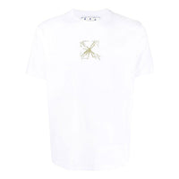 Off-White Arrows-Print Cotton Tee 'White' OMAA027S23JER0050117