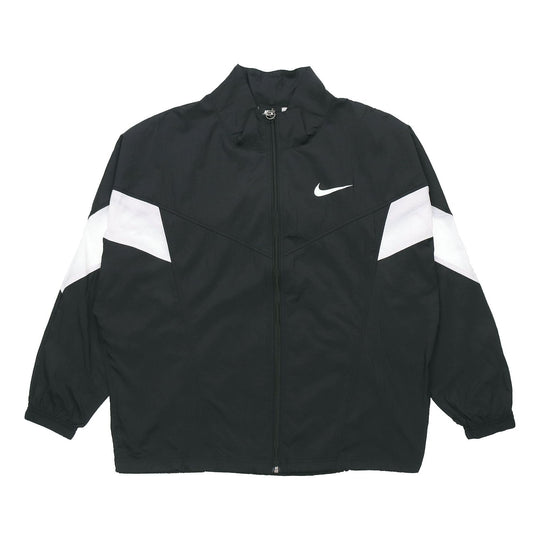 (WMNS) Nike Sports Jacket 'Black White' CN6918-010