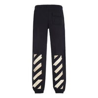 Off-White Cotton Mens Logo Loose Stripe Sweatpants Tape OMCH020R20E300021048