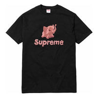 Supreme SS17 Elephant Tee Black Small Short Sleeve Unisex SUP-SS17-317