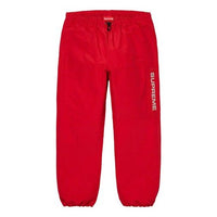 Supreme FW19 Week 2 Heavy Nylon Pant Casual Pants Unisex Red SUP-FW19-283