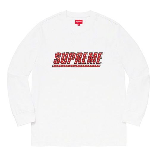 Supreme SS20 Week 4 Studded LS Top Logo Tee SUP-SS20-125