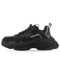 (WMNS) Balenciaga Triple S Sneaker 'Black Logo' 524039W2FA11090