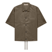 Fear of God Essentials FW22 Ss Nylon Shirt 'Wood' FOG-FW22-746