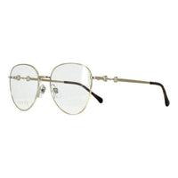 Gucci Metallic GoldRound Frame Optical Optic GlassesFrame Gold GG0880O-003