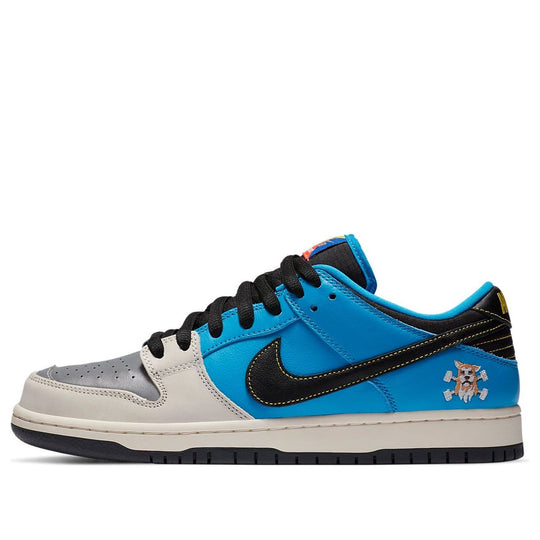 Nike Instant Skateboards x Dunk Low Pro SB Skateboard QS Blue CZ5128-400