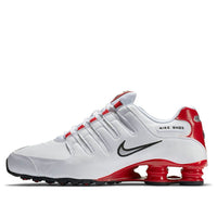 Nike Shox NZ 'White University Red' 378341-110