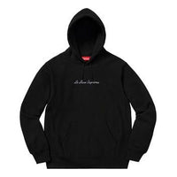 Supreme SS19 Le Luxe Hooded Sweatshirt Black SUP-SS19-316