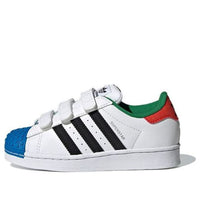 (PS) adidas LEGO x Superstar CF J 'White Red Blue' H03963