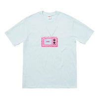 Supreme SS18 TV Tee Pale Blue Printing Short Sleeve Unisex SUP-SS18-0100