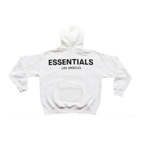 Fear of God Essentials Los angeles Hoodie 'White' FOG-FW19-123