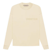 Fear of God Essentials FW22 Long Sleeve Tee Egg Shell FOG-FW22-258