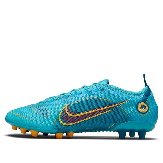 Nike Mercurial Vapor 14 Elite AG 'Chlorin Blue Marina Laser Orange' DJ2833-484