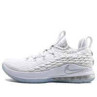 Nike LeBron 15 Low 'White Metallic' AO1755-100