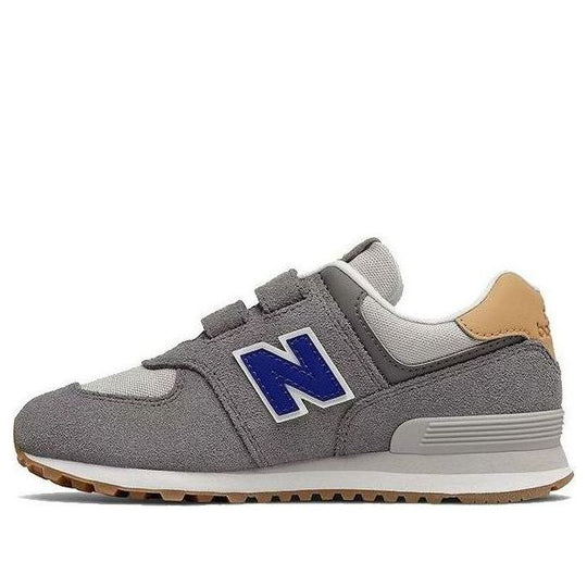 (PS) New Balance 574 Shoes 'Grey Blue Yellow' PV574NA2