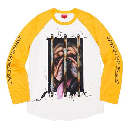 Supreme SS20 Week 11 Dog Raglan L SUP-SS20-582