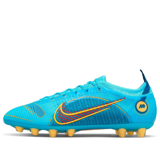 Nike Mercurial Vapor 14 Elite HG Hard Ground Soccer Shoes Blue DJ2836-484