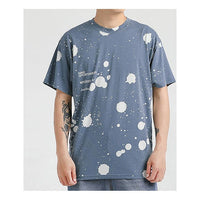 Nike Sportswear Printing Short Sleeve 'Splash Grey Blue' CW0381-031