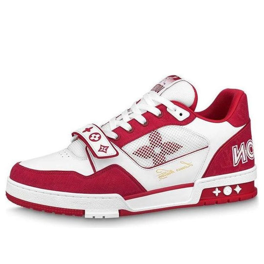 LOUIS VUITTON LV Trainer 'White Red' 1ABLXH