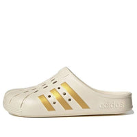 adidas Adilette Clog 'Wonder White Gold Metallic' GY1827