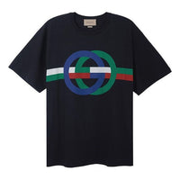 Gucci Round GG Print Cotton T-Shirt 'Black' 548334-XJE7S-1152