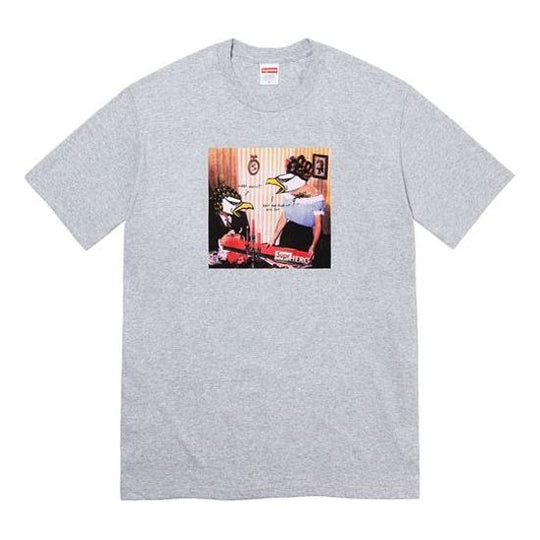 Supreme SS22 Week 17 x Antihero Crossover Curbs Tee Cartoon Pattern Printing Round Neck Short Sleeve Unisex SUP-SS22-981